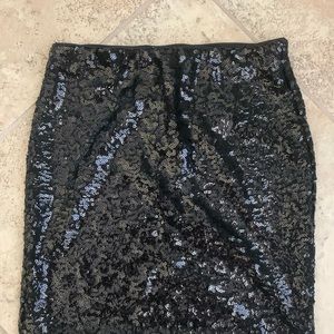 H&M sparkly skirt